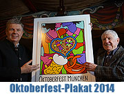 Vorgestellt: das Oktoberfest Plakatmotiv 2014 Infos & Video (©Foto: Martin Schmitz)